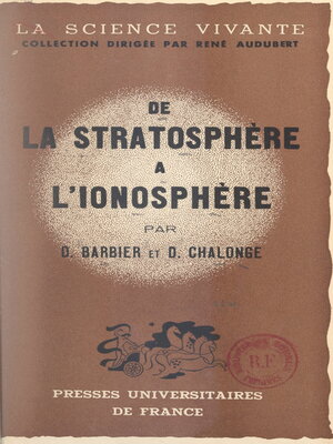 cover image of De la stratosphère à l'ionosphère